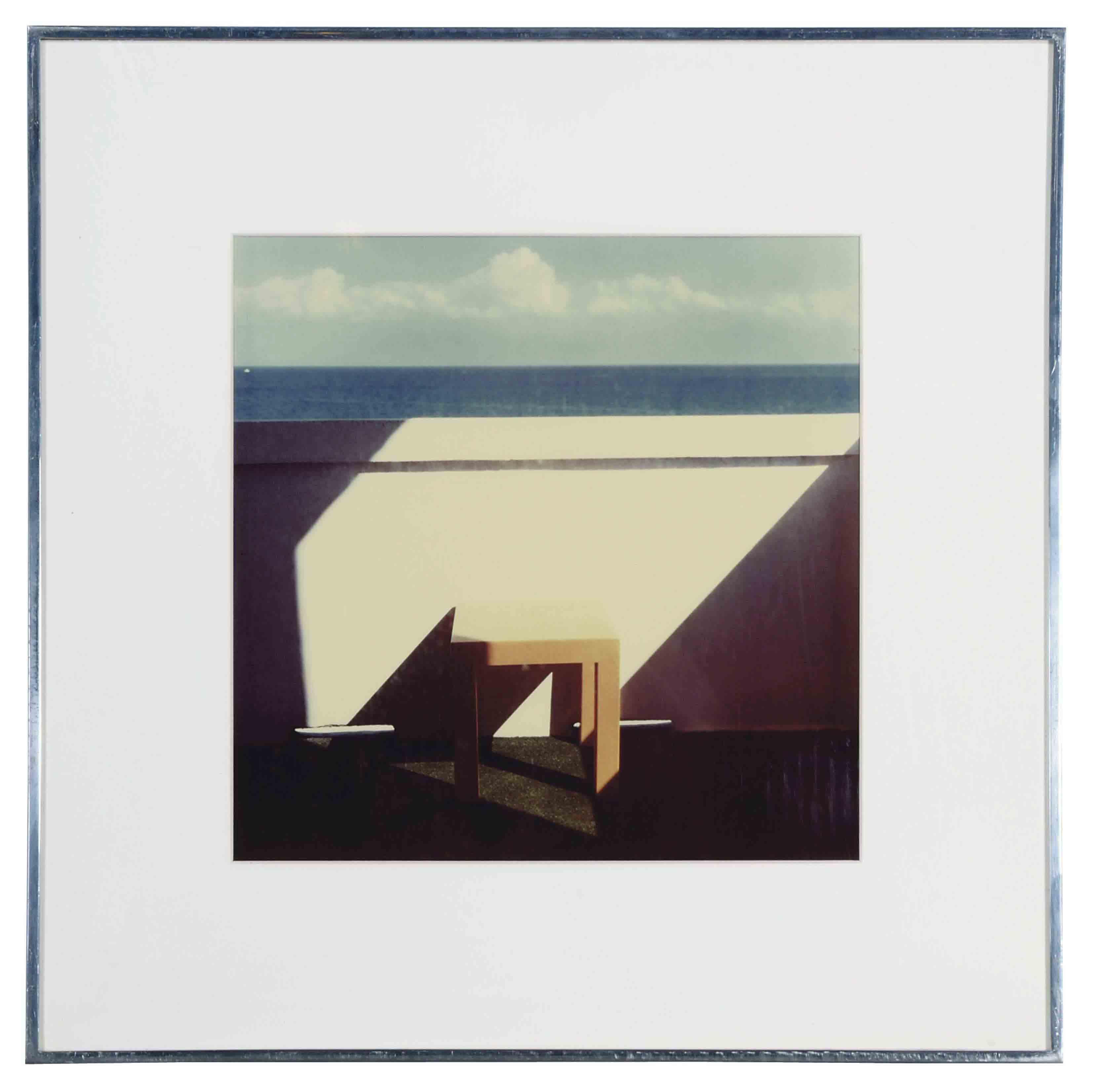 Willard Traub - Island Gate, 1983; And A Companion Photograph