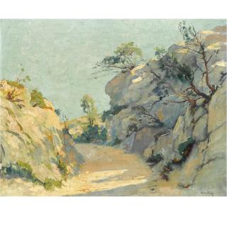 Willem Alexander Knip - A Rocky Landscape