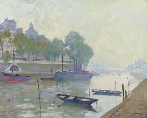 Willem Alexander Knip - A view of Paris