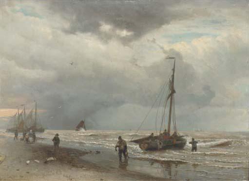 Willem Anthonie van Deventer - Unloading the catch