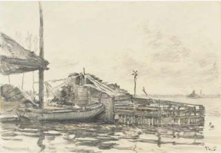 Willem Bastiaan Tholen - By The Waterside