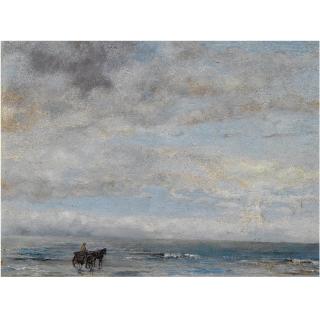 Willem Bastiaan Tholen - Dutch A Shell Fisher On The Beach