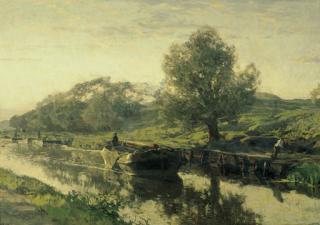 Willem Bastiaan Tholen - Het kanaal bij de Witte Brug