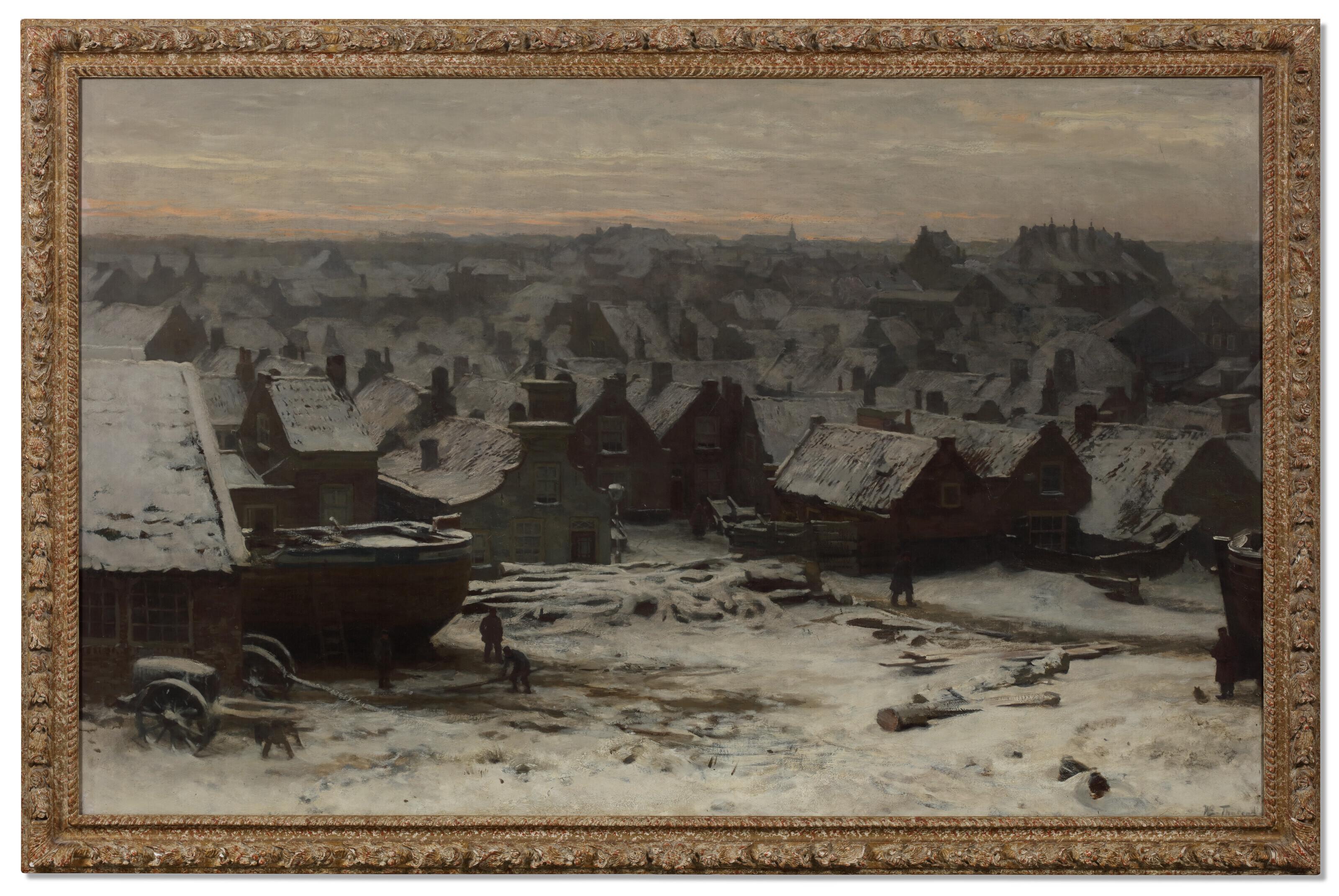 Willem Bastiaan Tholen - Scheveningen in winter