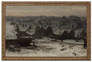 Willem Bastiaan Tholen - Scheveningen in winter