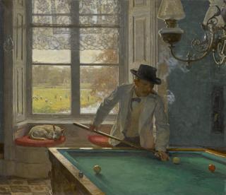 Willem Bastiaan Tholen - The Billiards Player