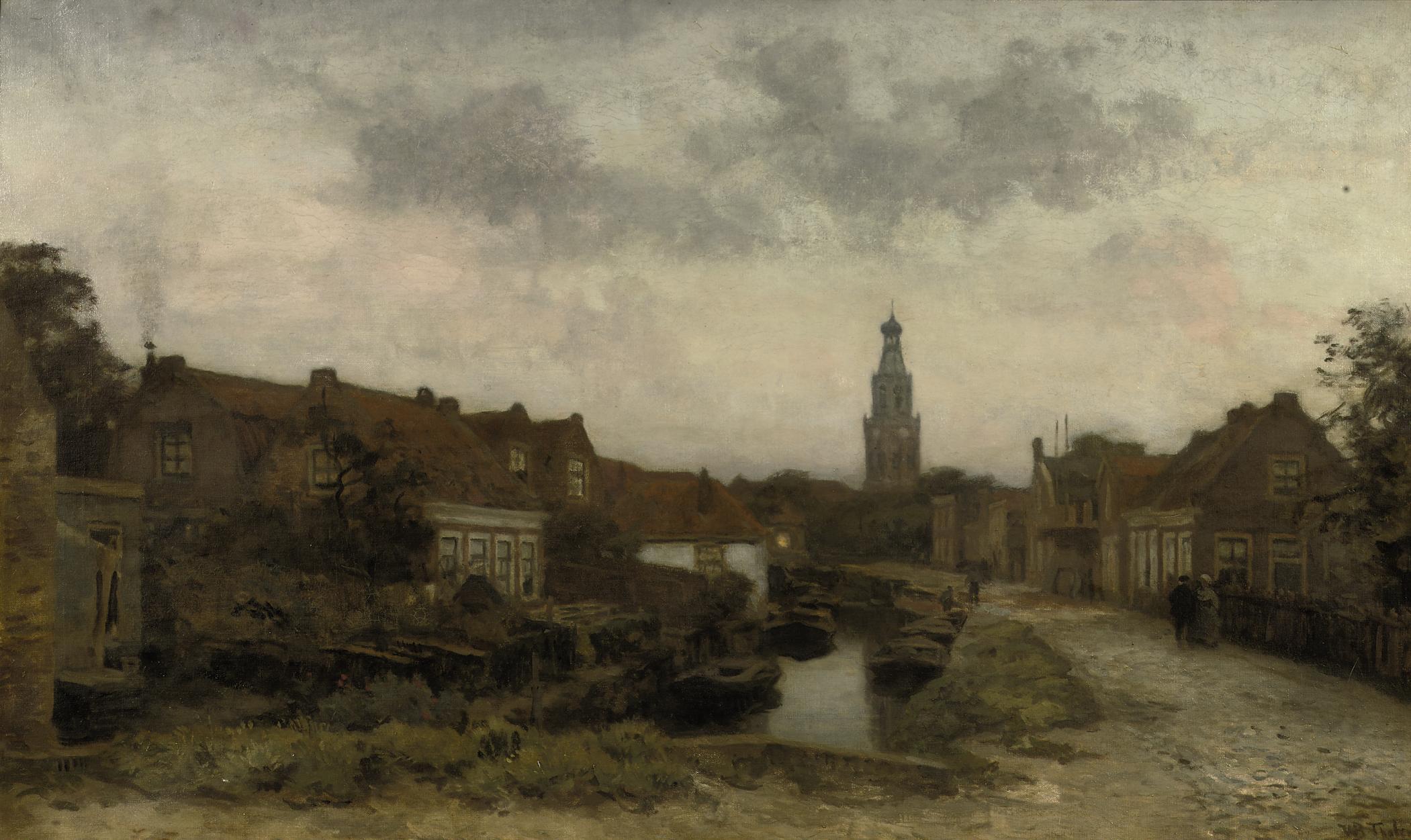 Willem Bastiaan Tholen - The Zuiderkerk in Enkhuizen