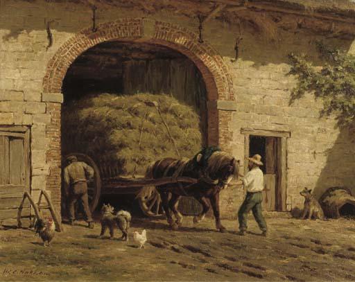 Willem Carel Nakken - After a hard day\'s work