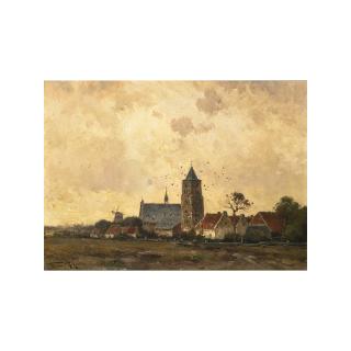 Willem Cornelis Rip - A View Of Wouw