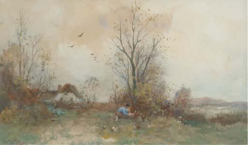 Willem Cornelis Rip - Gathering Wood