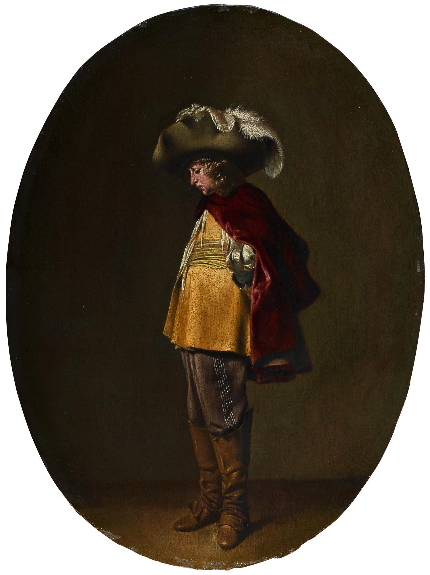Willem Cornelisz. Duyster - A Young Officer In Profile