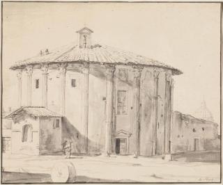 Willem de Heusch - The Temple Of Vesta, Rome