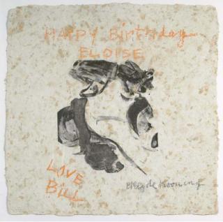 Willem de Kooning - Birthday Card