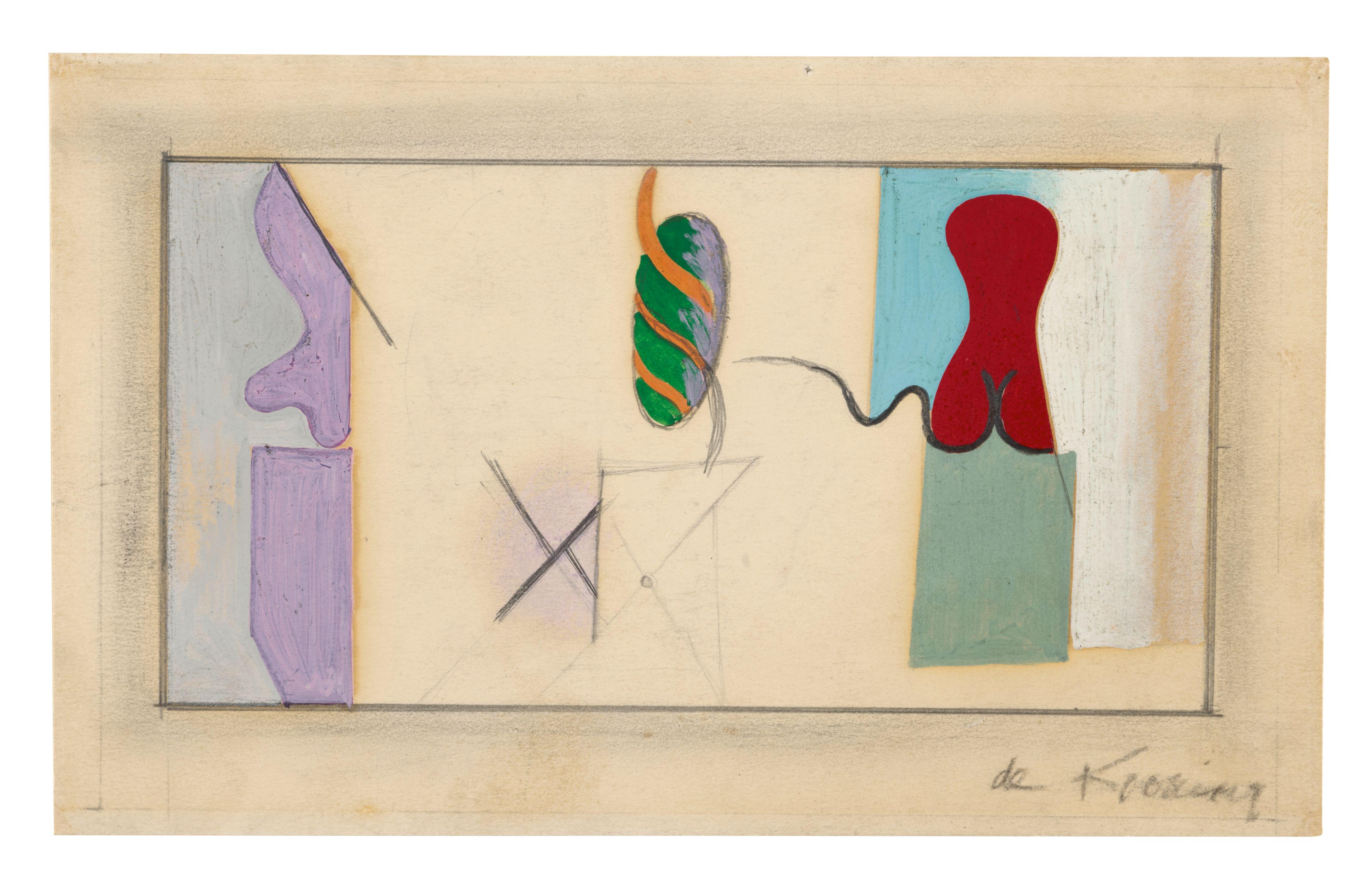 Willem De Kooning - Composition