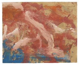 Willem De Kooning - Figure Diving into the Sea