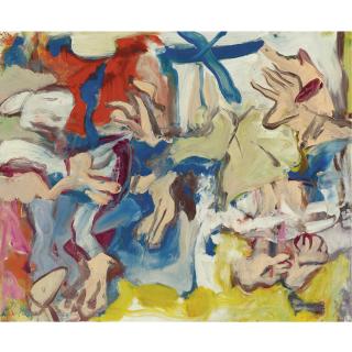 Willem de Kooning - Figures In Landscape No. 1