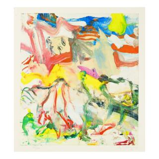 Willem De Kooning - Figures In Landscape Vi