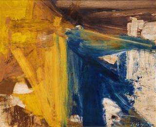 Willem De Kooning - Leaves in Weehawken