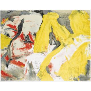Willem De Kooning - Man And The Big Blond