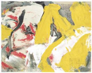 Willem De Kooning - Man and the Big Blonde