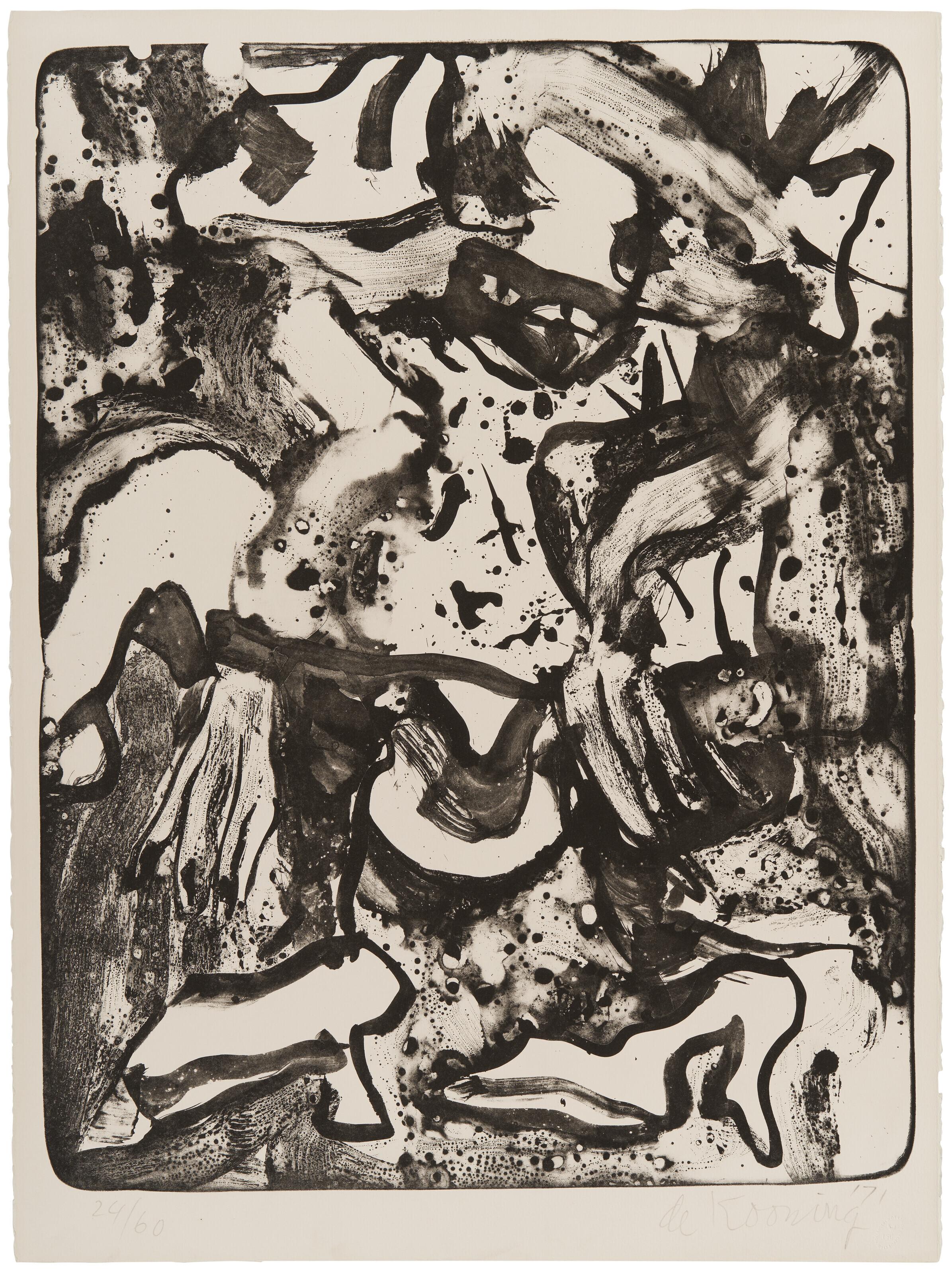 Willem de Kooning - Minnie Mouse