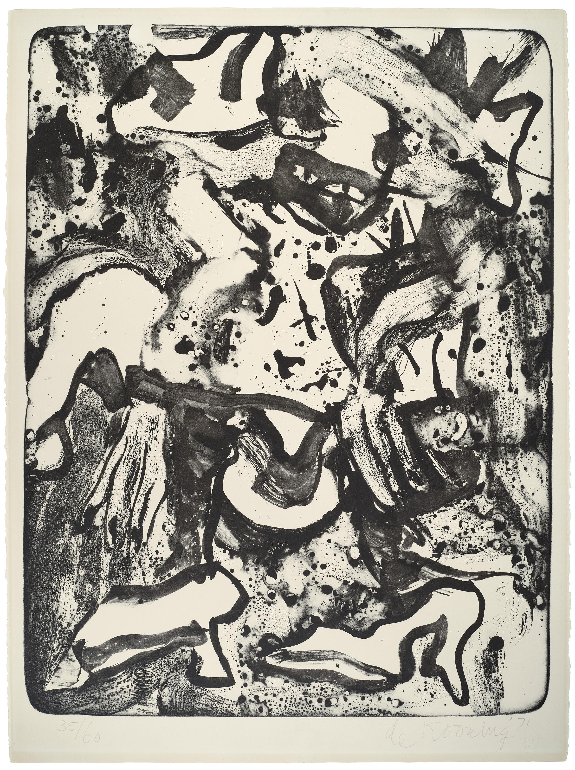 Willem De Kooning - Minnie Mouse