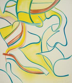 Willem De Kooning - Quatre Lithographie: One Plate