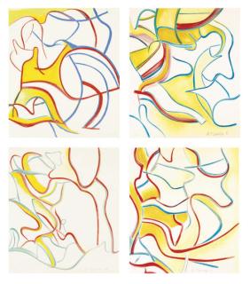 Willem De Kooning - Quatre Lithographies