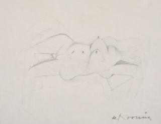 Willem De Kooning - Reclining Nude