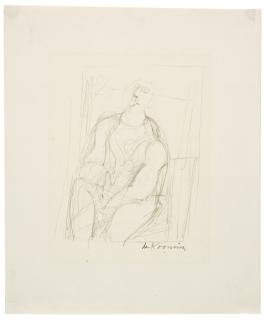 Willem De Kooning - Seated Man