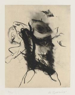 Willem de Kooning - Seventeen Lithographs for Frank O\'Hara: One Plate