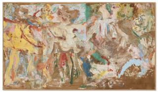 Willem de Kooning - The Artist in His Studio (Self-Portrait)