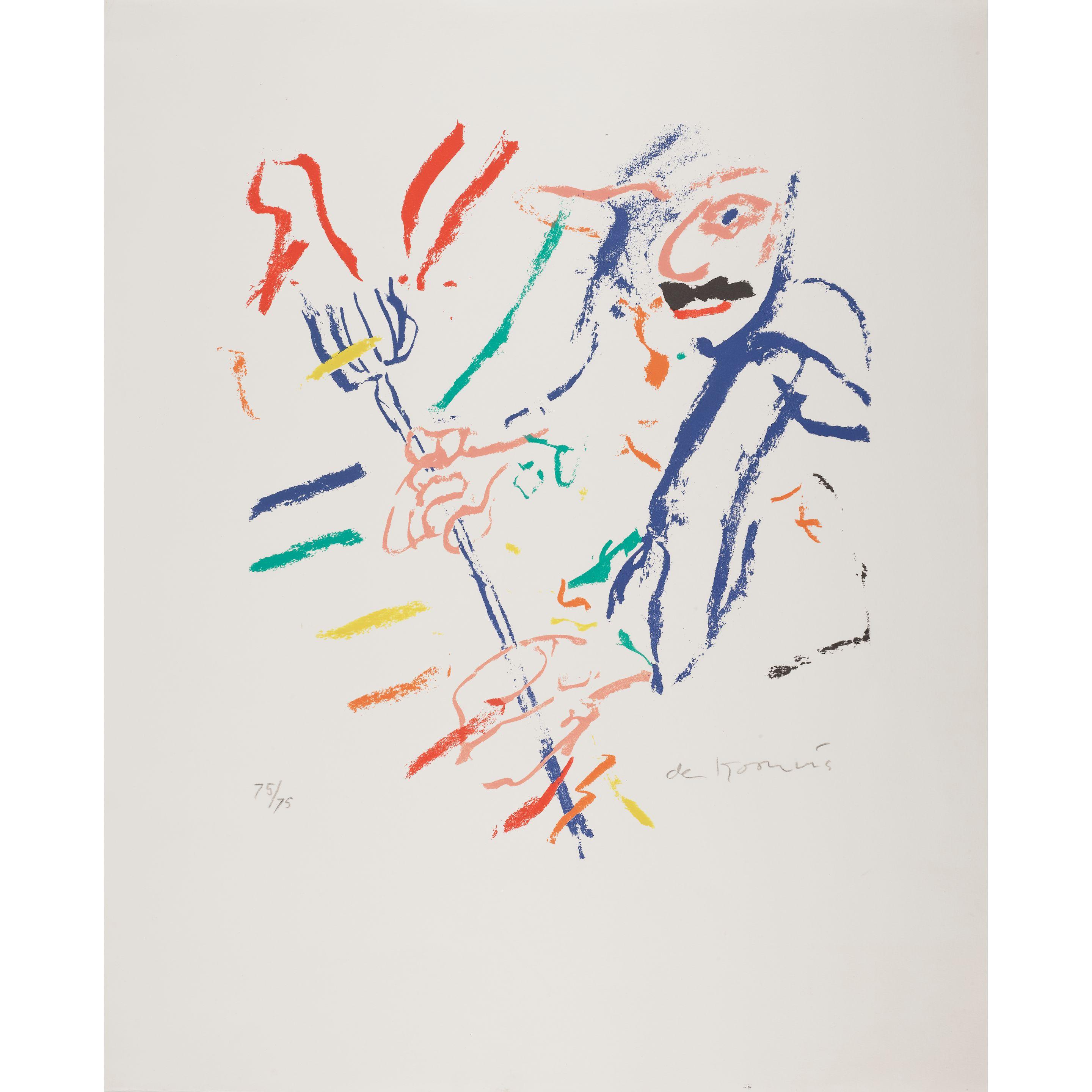 Willem De Kooning - The Devil at the Keyboard