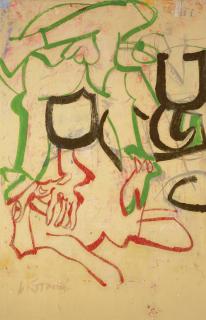 Willem De Kooning - Torso Of A Man