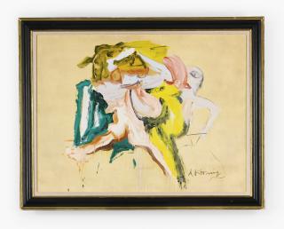 Willem De Kooning - Two Figures I
