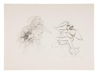 Willem De Kooning - Two Figures