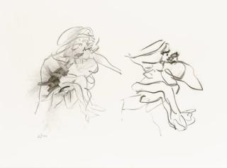 Willem de Kooning - Two Figures