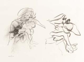 Willem De Kooning - Two Figures