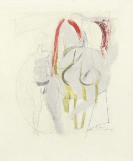 Willem De Kooning - Two Standing Women