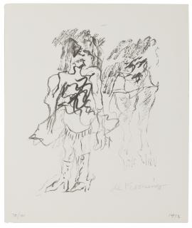 Willem De Kooning - Two Women
