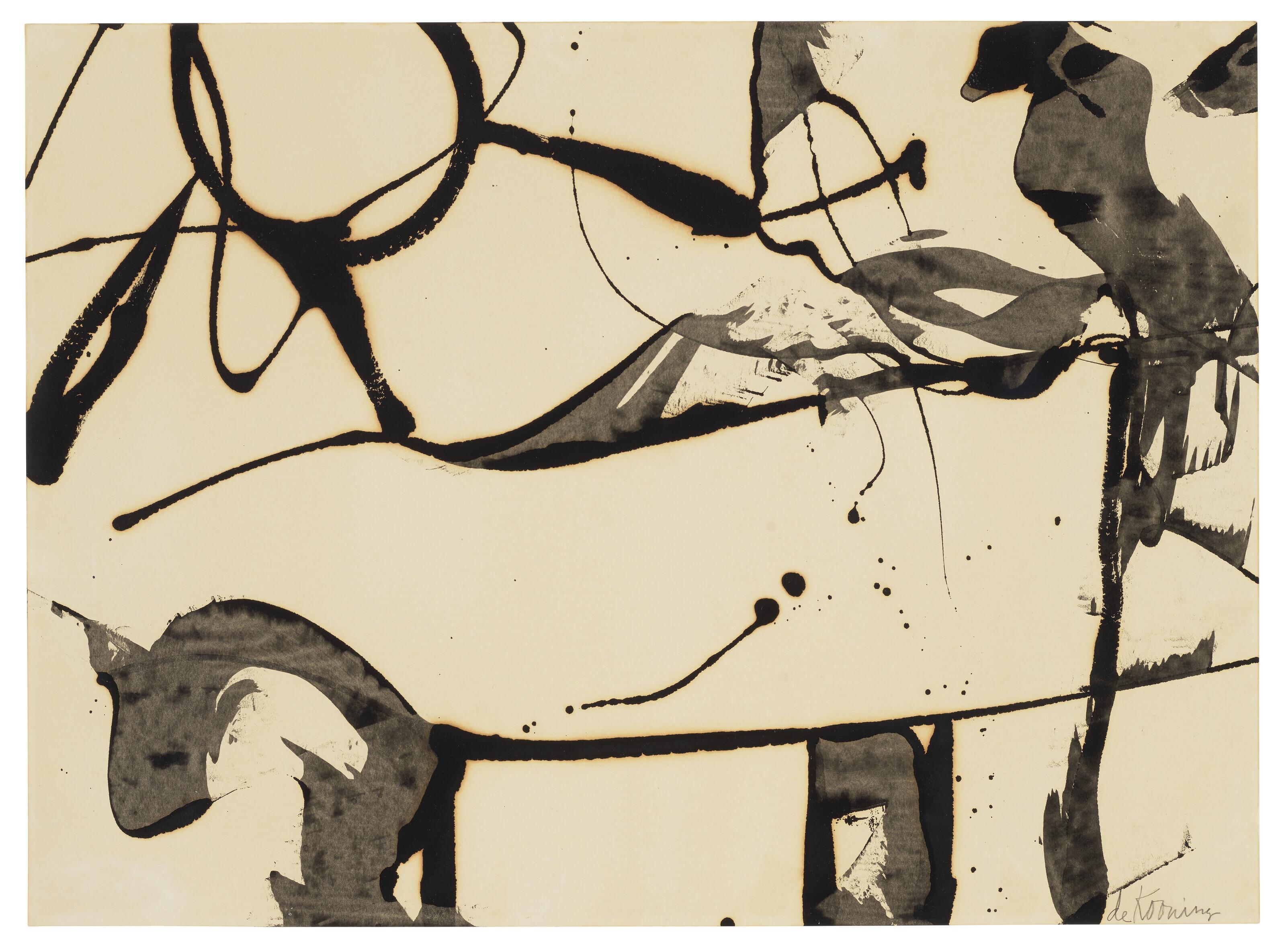 Willem de Kooning - Untitled (Asheville)