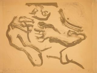 Willem De Kooning - Untitled (Bather 2)