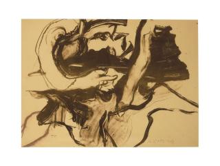 Willem De Kooning - Untitled (Bather I)
