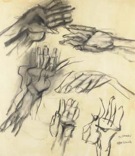 Willem De Kooning - Untitled (Hand Study)