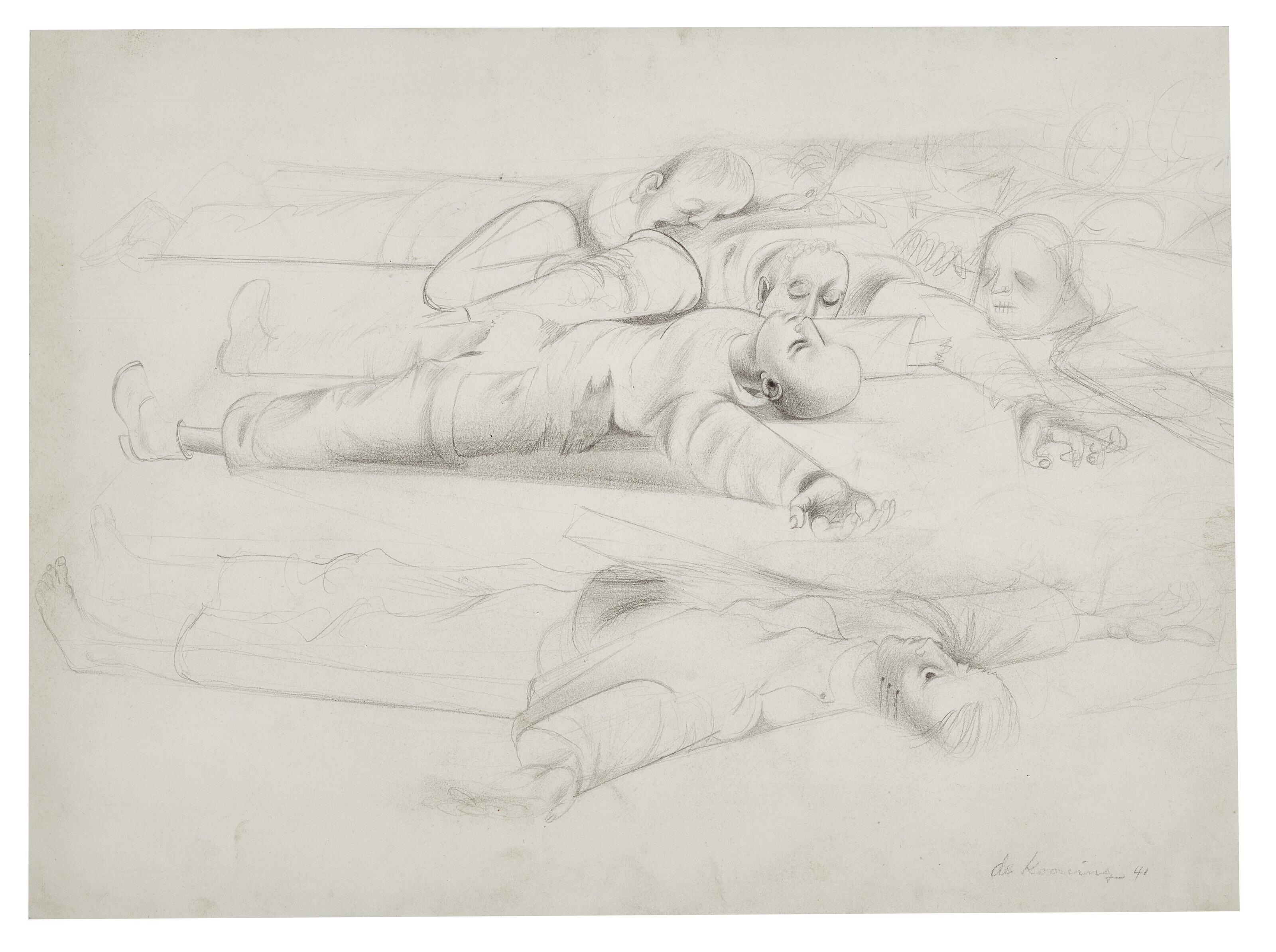 Willem de Kooning - Untitled (Massacre Scene)