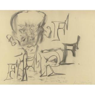 Willem De Kooning - Untitled (Portrait Of A Man)