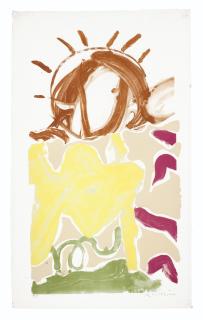 Willem De Kooning - Untitled (Sun)