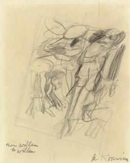 Willem de Kooning - Untitled (two women)