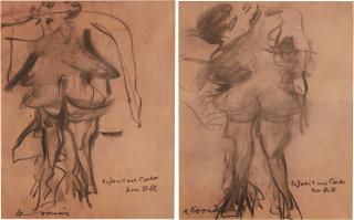 Willem De Kooning - Untitled [Two Works]