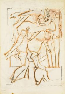 Willem De Kooning - Untitled (Woman With High Heels)